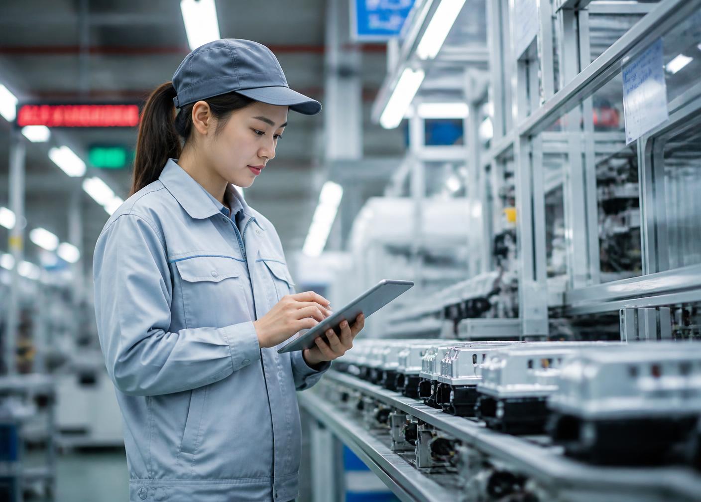 Inspeção de qualidade em fábrica na China